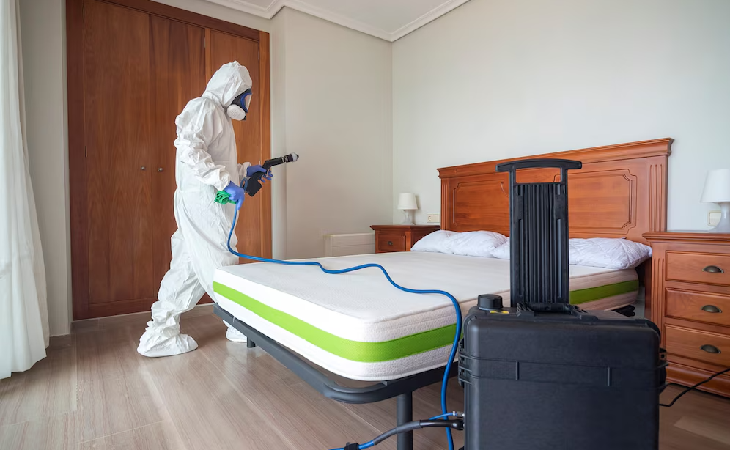 رش مبيدات حشرية